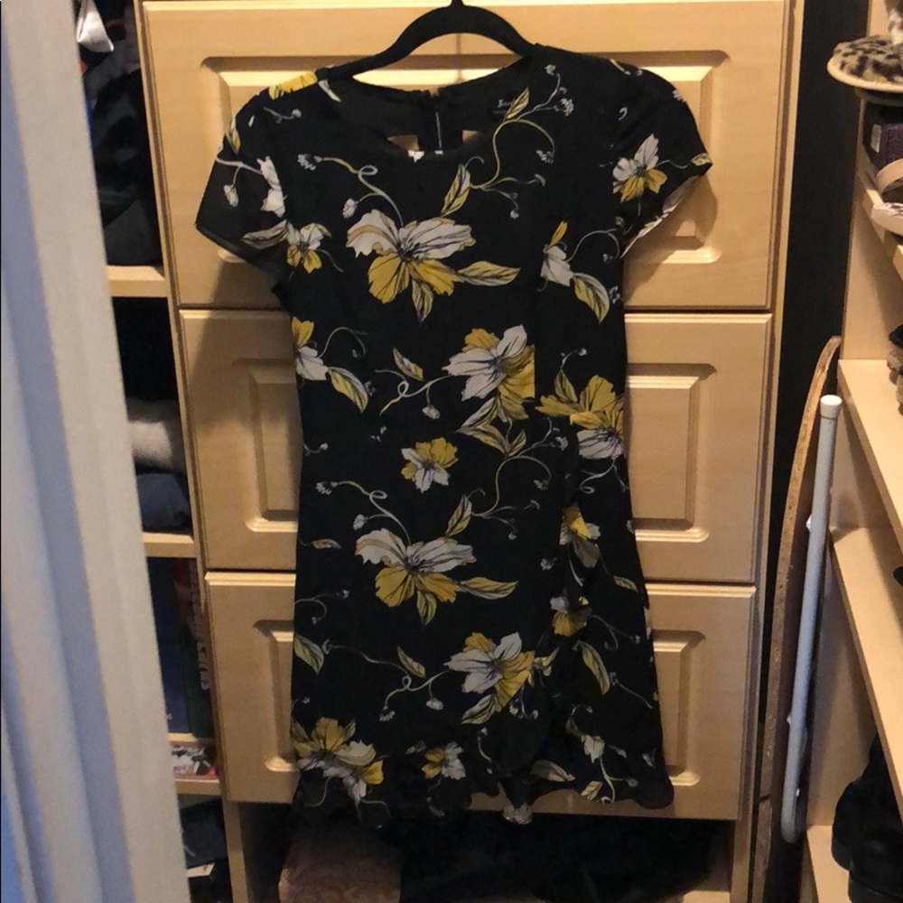 Bardot dress with open back